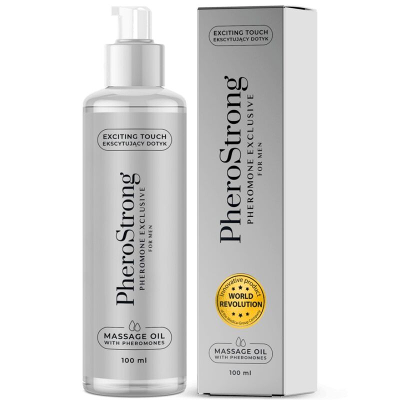 PHEROSTRONG - ÓLEO DE MASAJE EXCLUSIVO HOMEM 100 ML