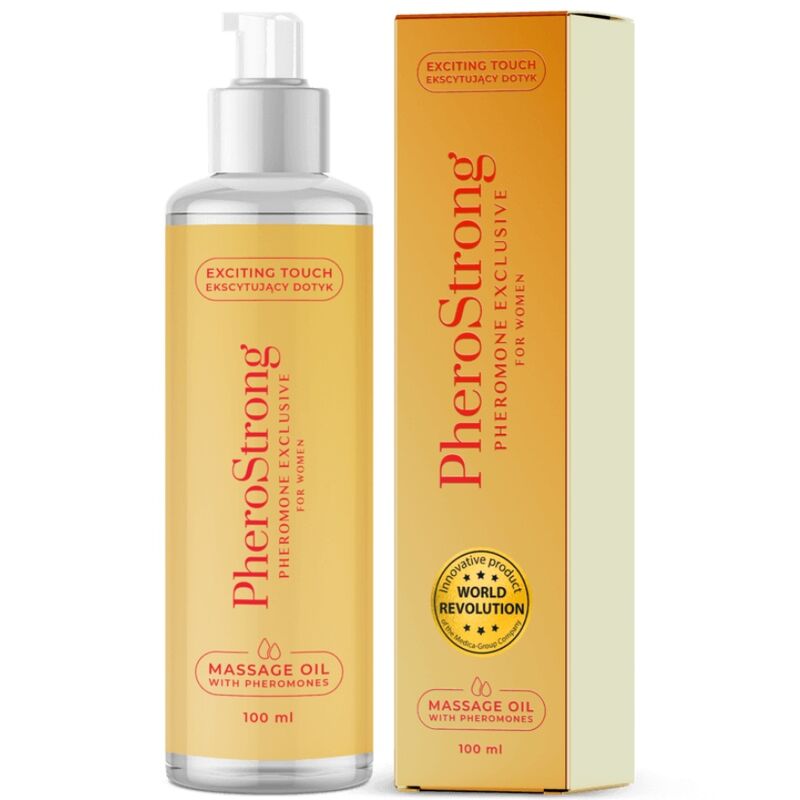 PHEROSTRONG - ÓLEO DE MASAJE EXCLUSIVO PARA MUJERES 100 ML
