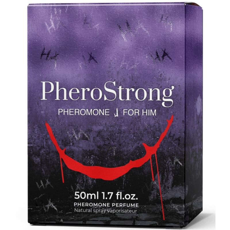 PHEROSTRONG - PERFUME COM FEROMONAS J PARA ELE 50 ML