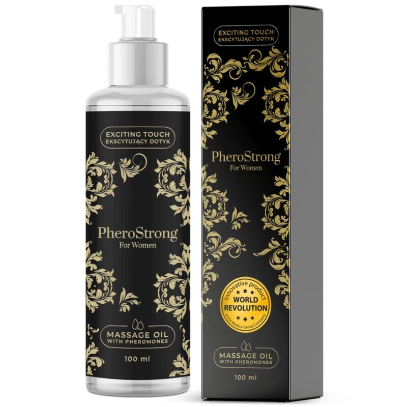 PHEROSTRONG - ÓLEO DE MASAJE PARA MUJERES 100 ML