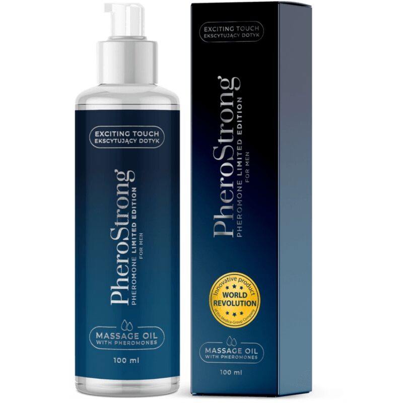 PHEROSTRONG - ÓLEO DE MASAJE EDIO LIMITADA HOMEM 100 ML
