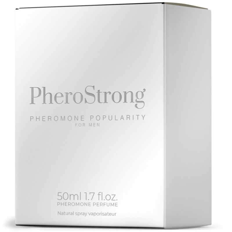 PHEROSTRONG - PERFUME COM FEROMONAS POPULARITY PARA HOMEM 50 ML