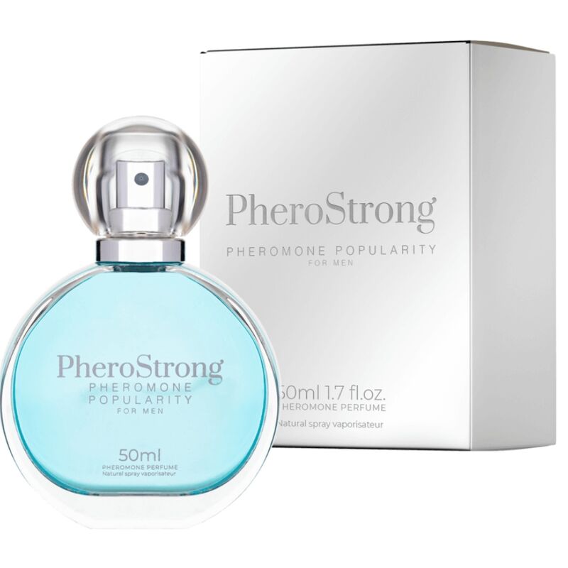 PHEROSTRONG - PERFUME COM FEROMONAS POPULARITY PARA HOMEM 50 ML