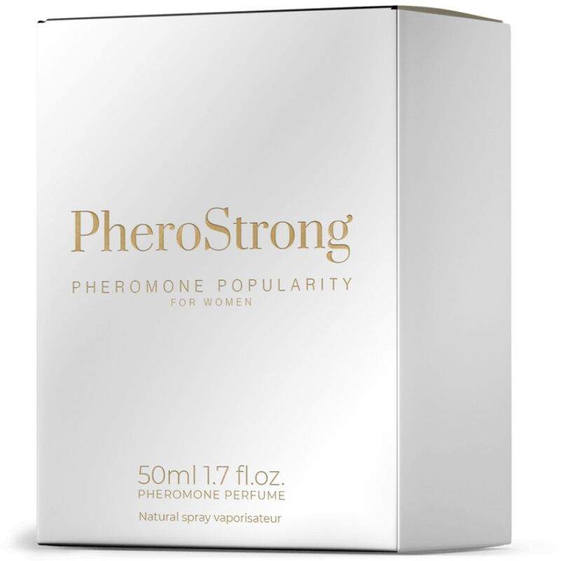 PHEROSTRONG - PERFUME DE FEROMÔNIOS POPULARIDADE PARA MUJER 50 ML