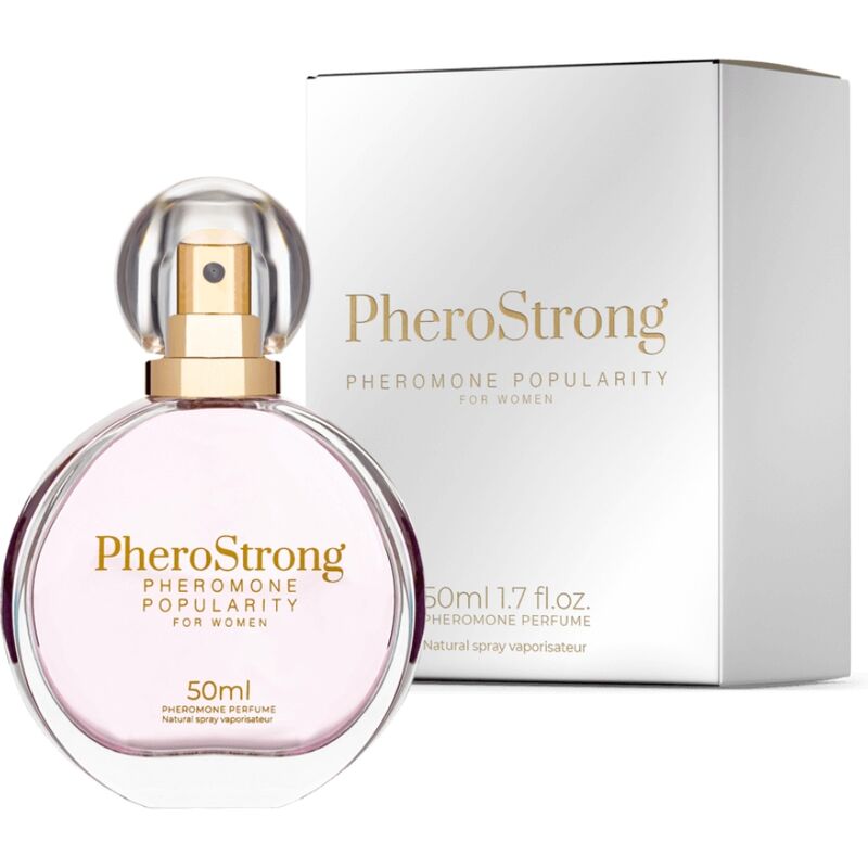 PHEROSTRONG - PERFUME DE FEROMÔNIOS POPULARIDADE PARA MUJER 50 ML
