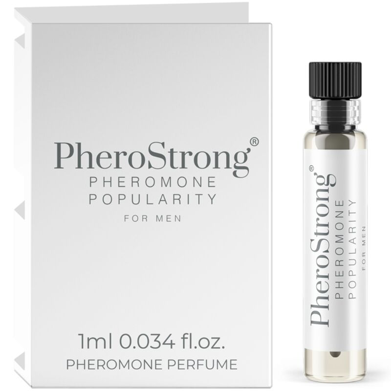 PHEROSTRONG - PERFUME COM FEROMONAS POPULARITY PARA HOMEM 1 ML