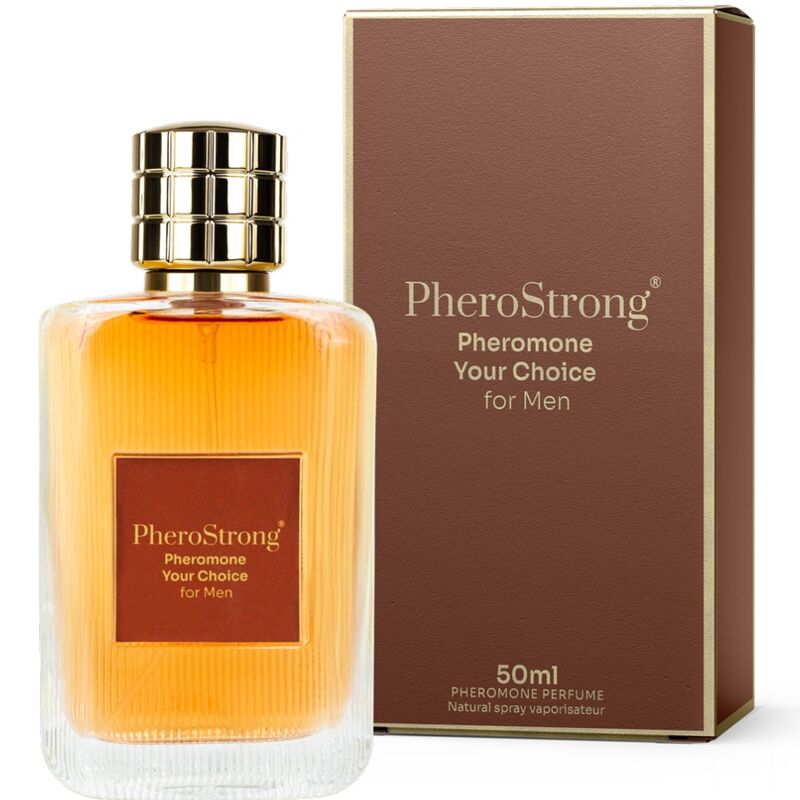 PHEROSTRONG - PERFUME COM FEROMONAS YOUR CHOICE PARA HOMEM 50 ML