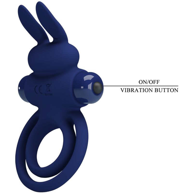 PRETTY LOVE - DAREY ANEL DUPLO RABBIT VIBRADOR AZUL