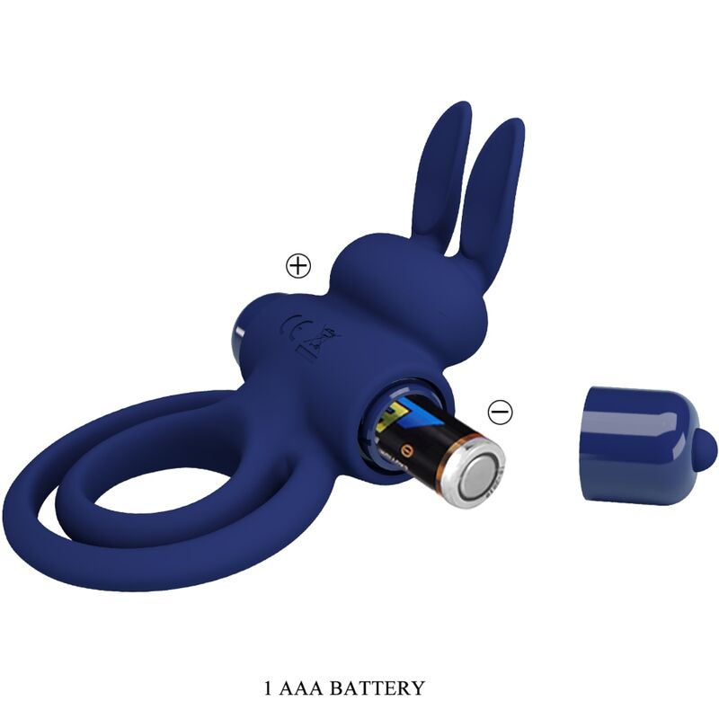 PRETTY LOVE - DAREY ANEL DUPLO RABBIT VIBRADOR AZUL