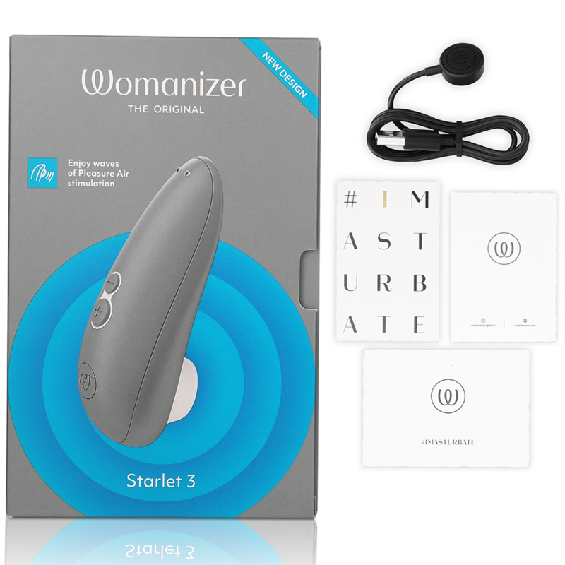 WOMANIZER - STARLET 3 ESTIMULADOR CLITORIANO CINZA