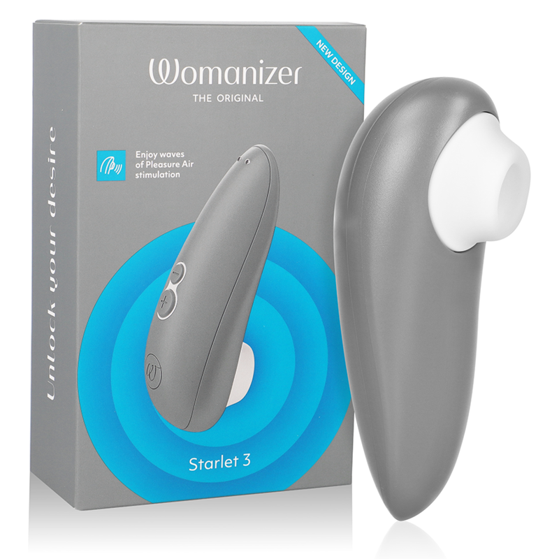 WOMANIZER - STARLET 3 ESTIMULADOR CLITORIANO CINZA