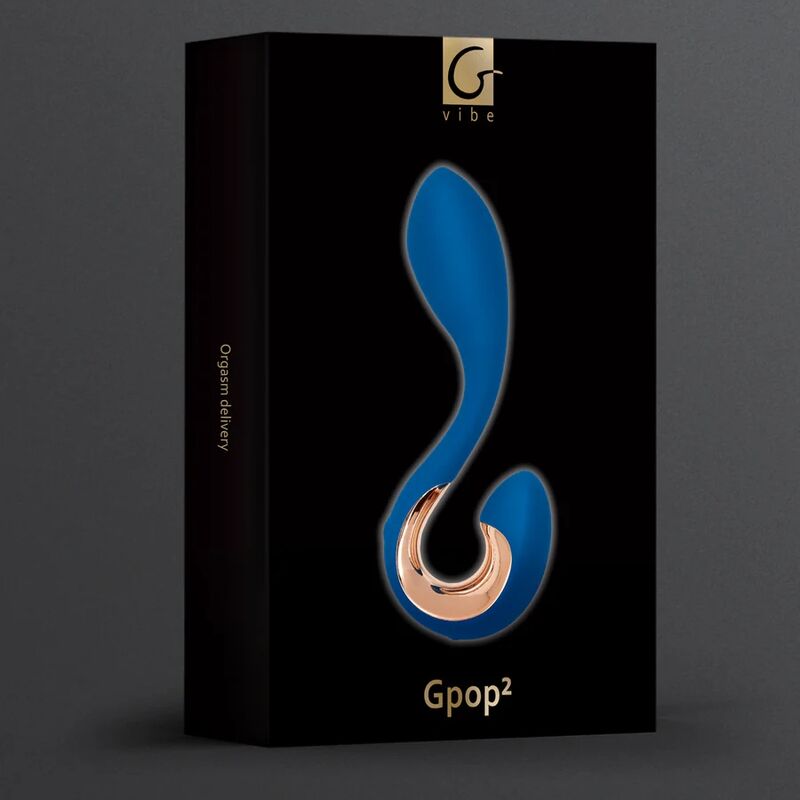 G-VIBE - GPOP 2 VIBRADOR GEP PONTO AZUL ÍNDIGO