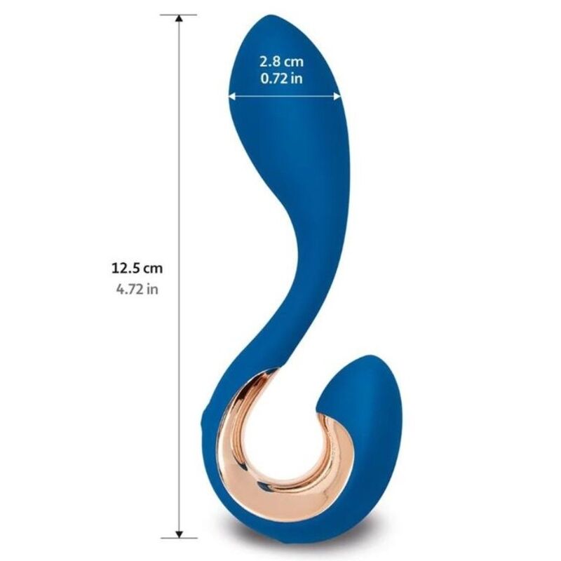 G-VIBE - GPOP 2 VIBRADOR GEP PONTO AZUL ÍNDIGO