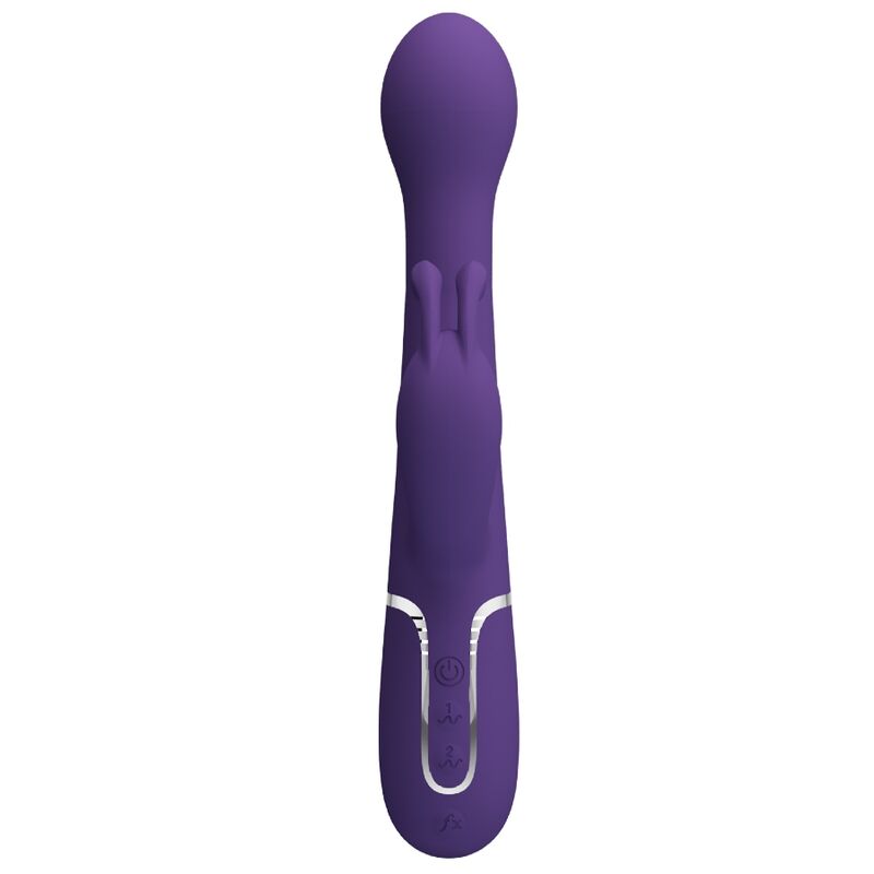 PRETTY LOVE - DEJON VIBRADOR RABBIT 3 EM 1 MULTIFUNÇÕES ROXO