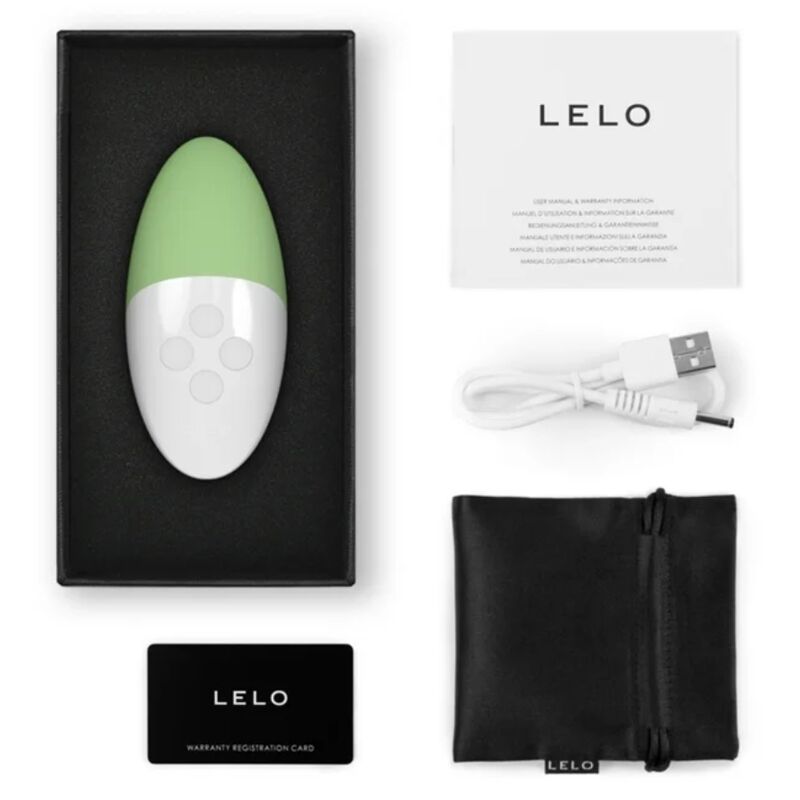 LELO - SIRI 3 MASAJEADOR DE CLITORIS CREMA PISTACHO