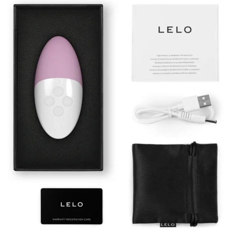 LELO - SIRI 3 MASSAGEADOR DE CLITÓRIS ROSA SUAVE