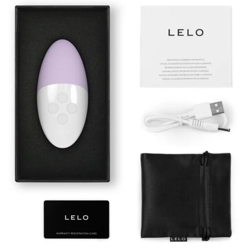 LELO - SIRI 3 MASAJEIRO DE CLITÓRIS CALM LAVANDA