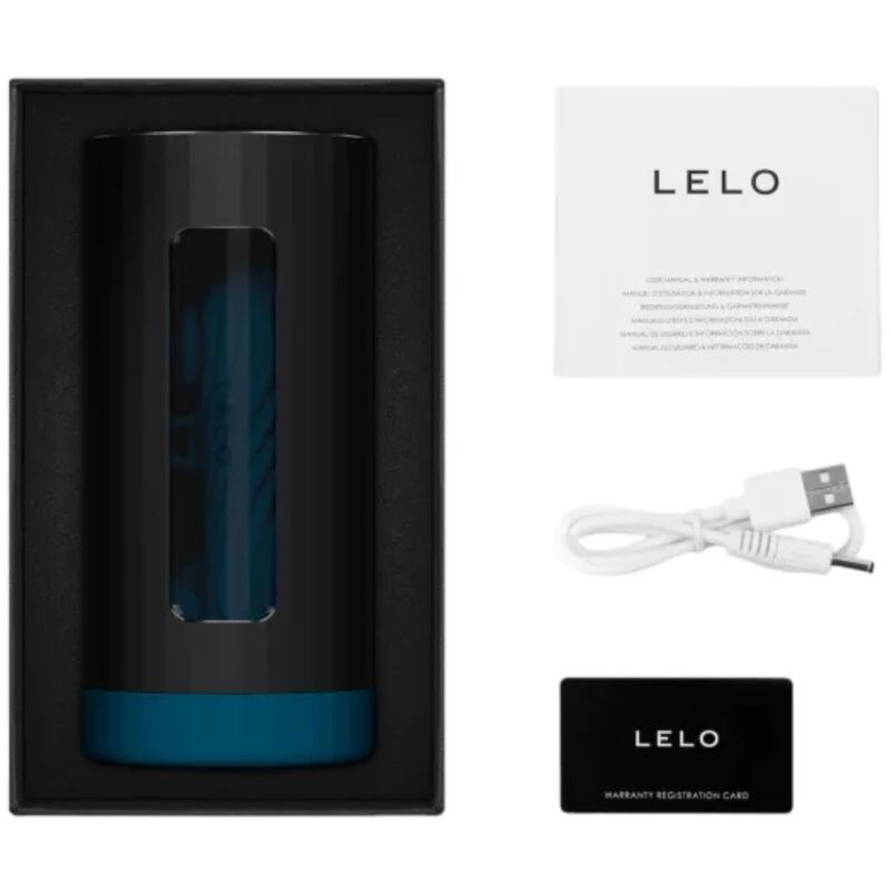 LELO - F1S V3 XL MASTURBADOR MASCULINO VERDE AZULADO