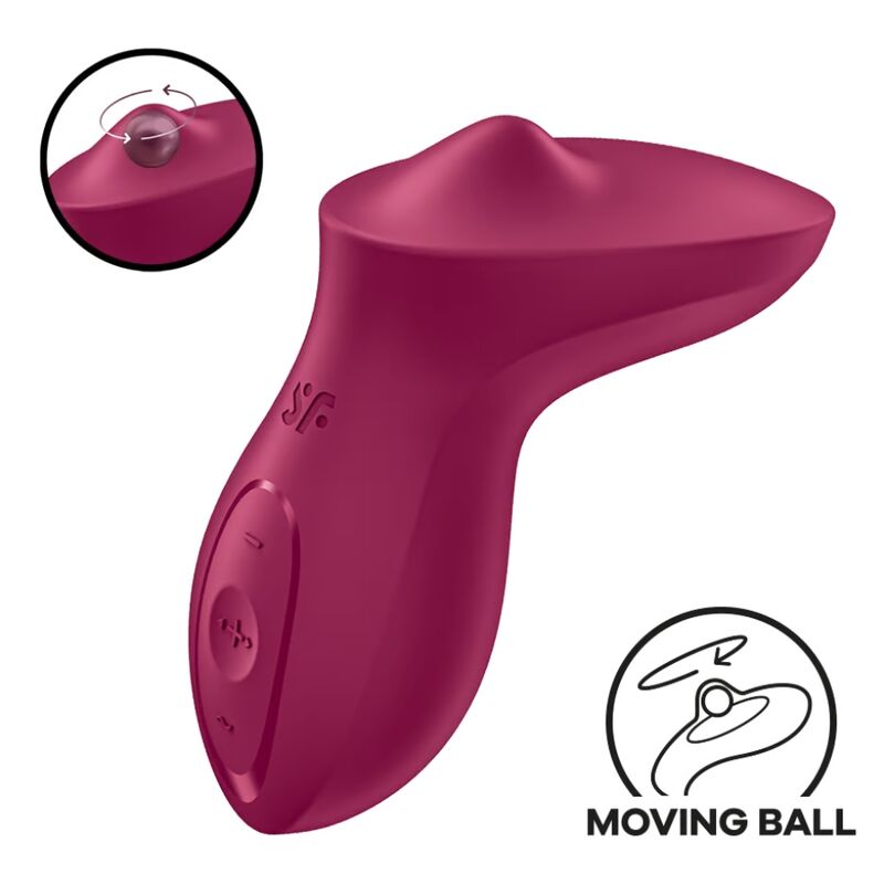 SATISFYER - EXCITERRR VIBRADOR LAY-ON CLITÓRIS FUCSIA