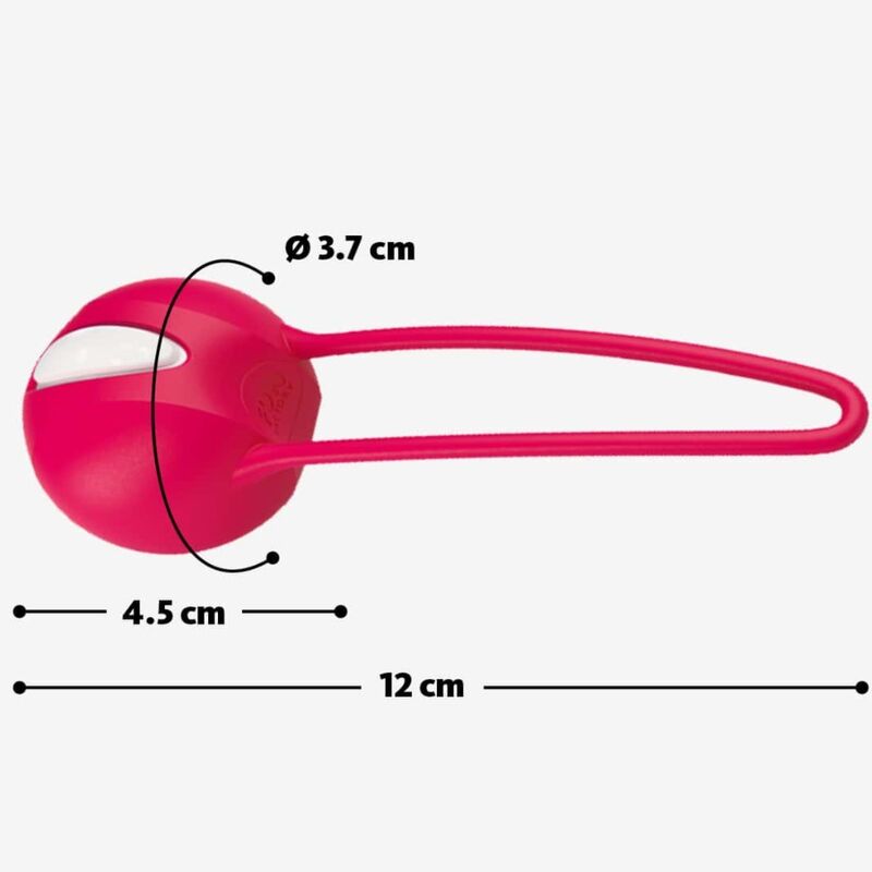 FUN FACTORY - SMARTBALL UNO BOLA PÉLVICA BRANCO / LILÁS PASTEL