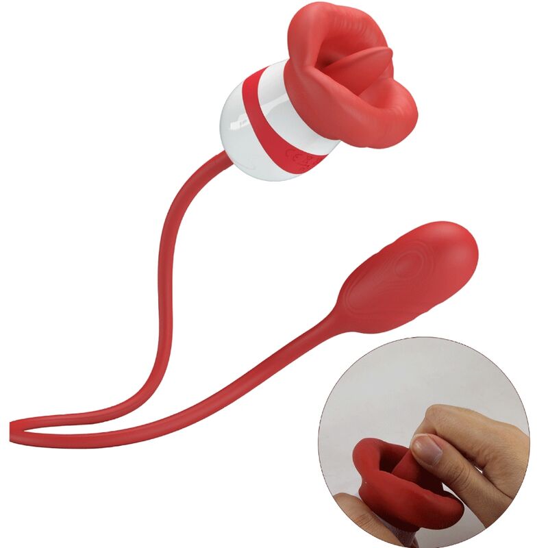 PRETTY LOVE - MASTURBADOR ALIYAH BOCA ROJA