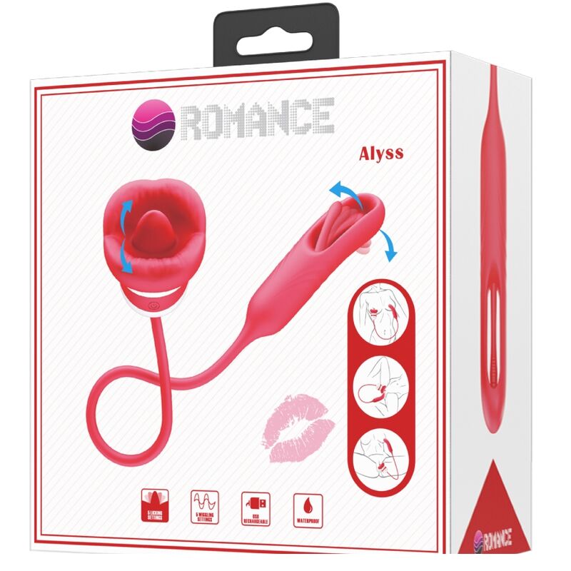 ROMANCE - ALYSS MASTURBADOR BOCA VERMELHO