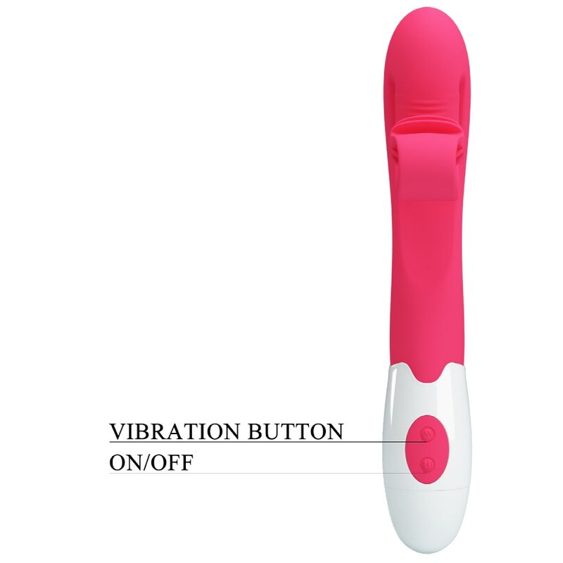 ROMANCE - VIBRADOR E ESTIMULADOR 30 VELOCIDADES ROSA