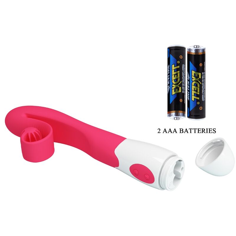 ROMANCE - VIBRADOR E ESTIMULADOR 30 VELOCIDADES ROSA