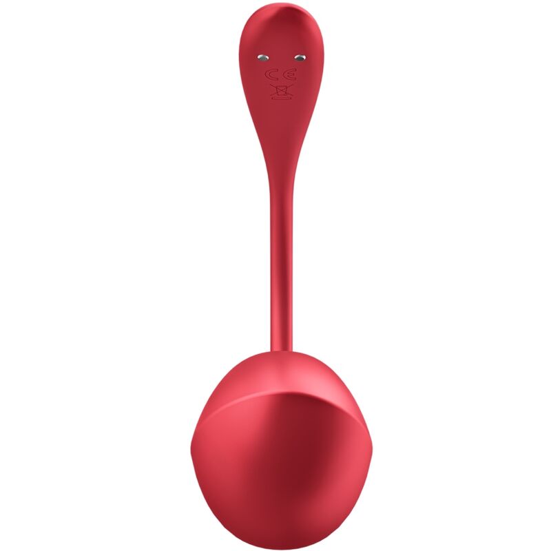 SATISFYER - SHINY PETAL ESTIMULADOR DE CONTROL REMOTO G POINT VERMELHO APLICATIVO GRATUITO