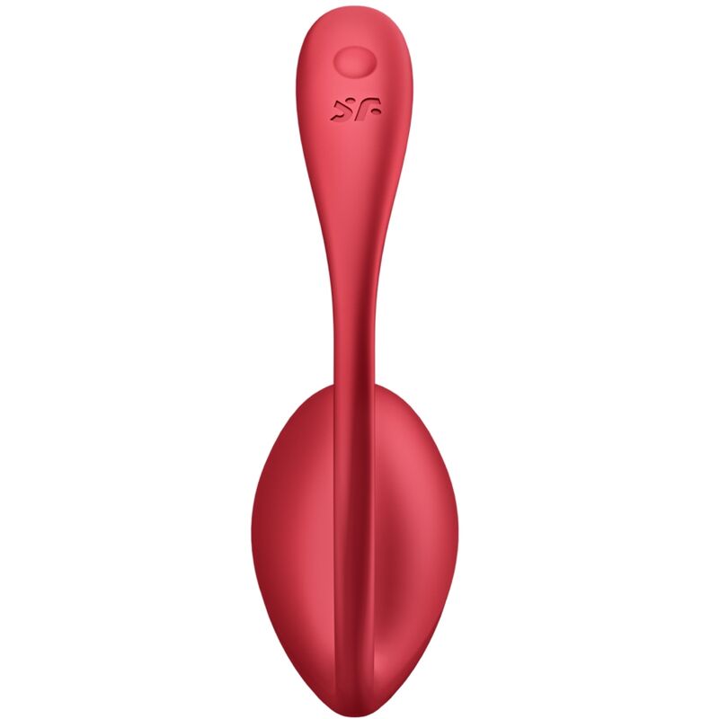 SATISFYER - SHINY PETAL ESTIMULADOR DE CONTROL REMOTO G POINT VERMELHO APLICATIVO GRATUITO