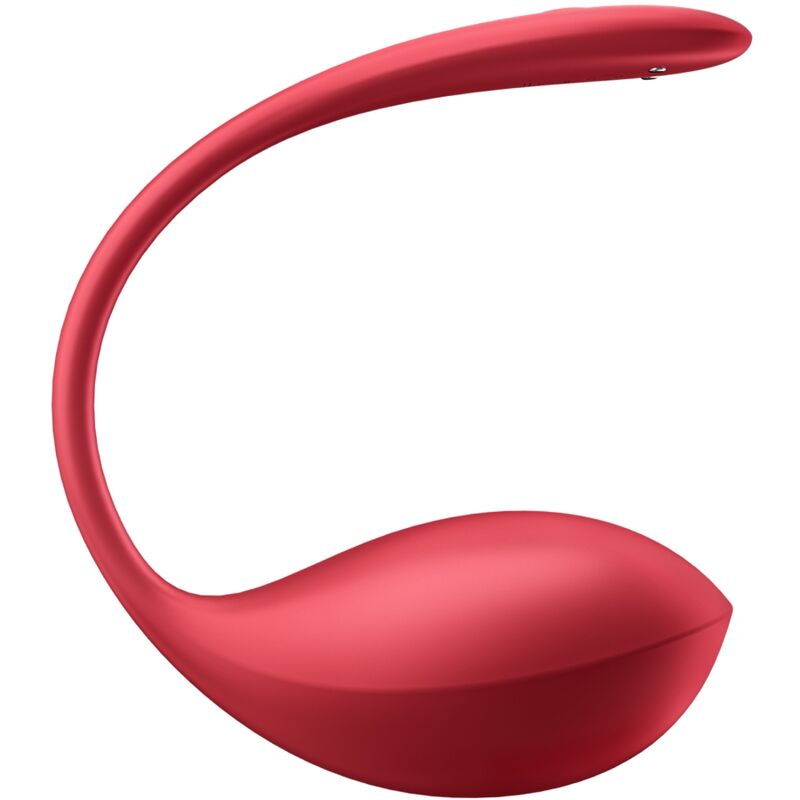 SATISFYER - SHINY PETAL ESTIMULADOR DE CONTROL REMOTO G POINT VERMELHO APLICATIVO GRATUITO
