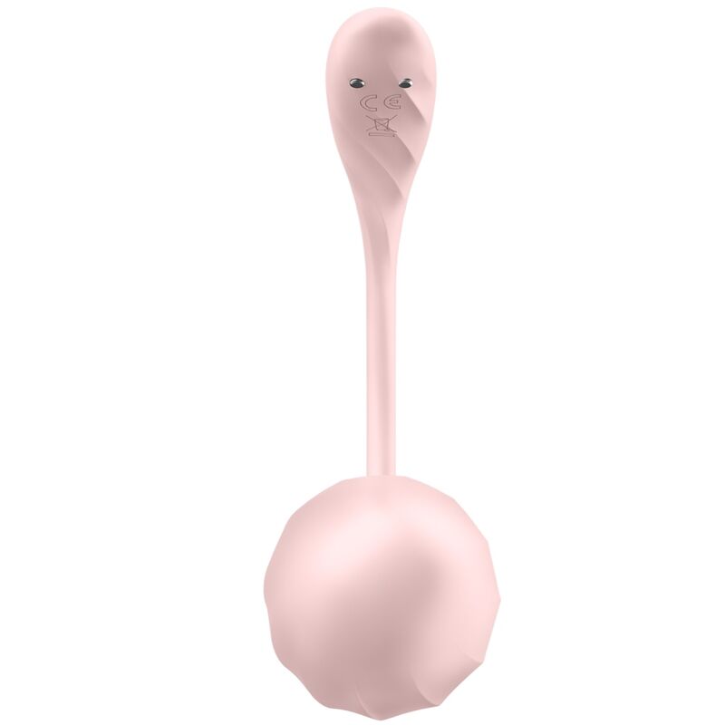 SATISFYER - RIBBED PETAL ESTIMULADOR PONTO G COM CONTROLO REMOTO ROSA APP GRÁTIS