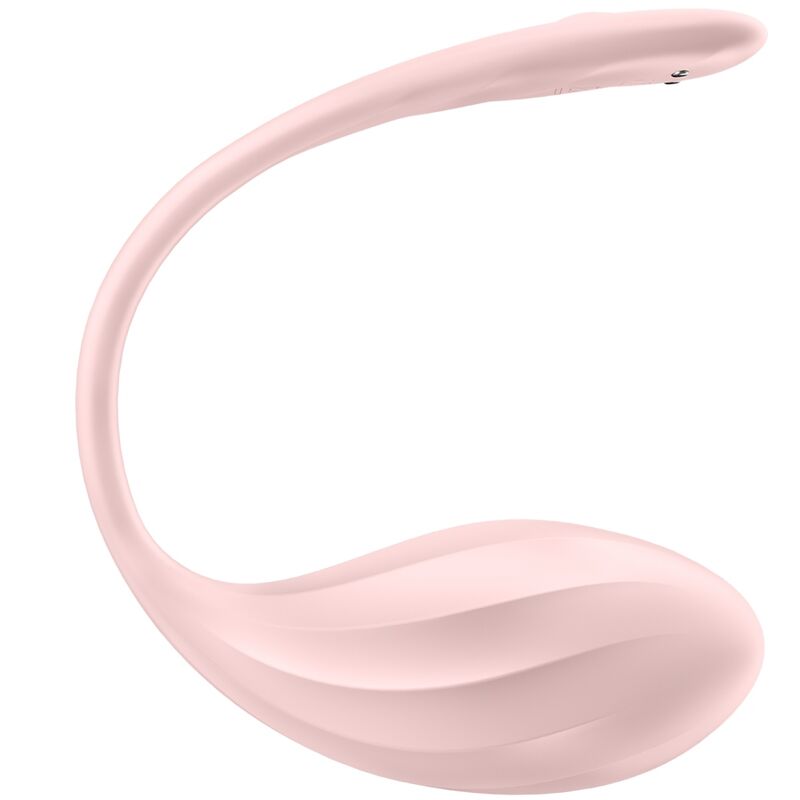 SATISFYER - RIBBED PETAL ESTIMULADOR PONTO G COM CONTROLO REMOTO ROSA APP GRÁTIS