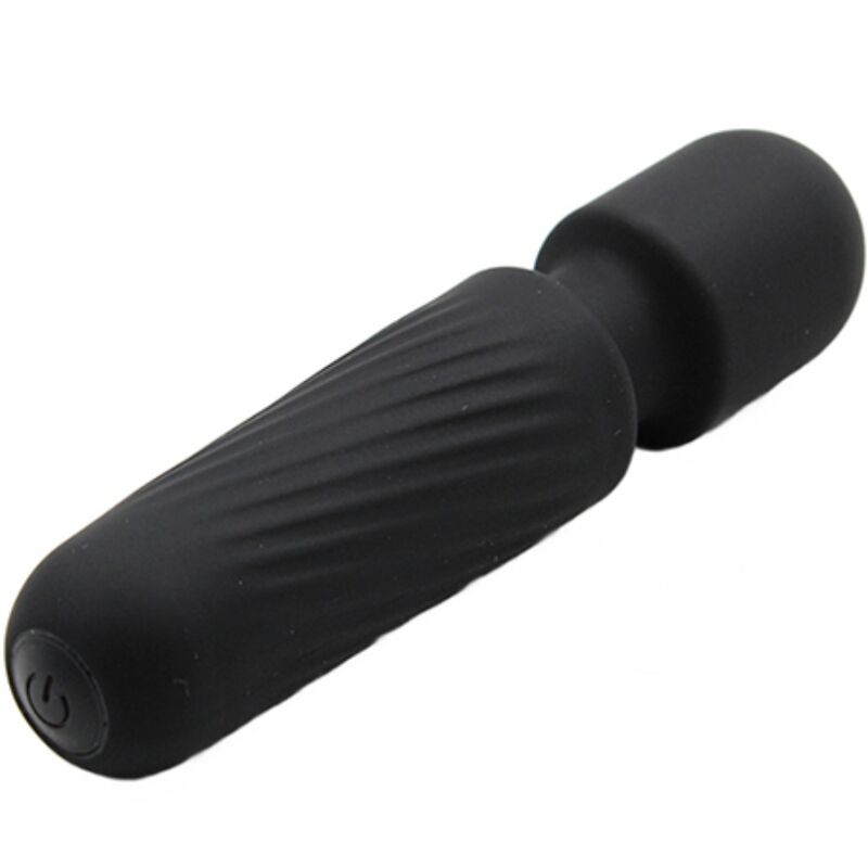 ARMONY - TU MASAJEADOR MÁGICO E VIBRADOR RECARREGÁVEL 10 VIBRAÇÕES PRETO
