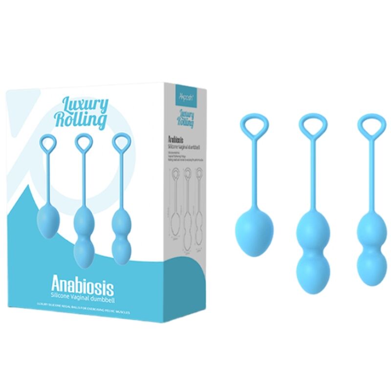 Armony - Anabiose Vaginal Haltere 3 Níveis Azul