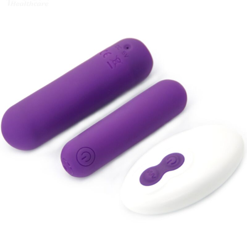 Armony - Splash Joline Vibrador Bala Silicona Control Remoto 10 Vibrações 6.5 X 1.5 Cm Roxo