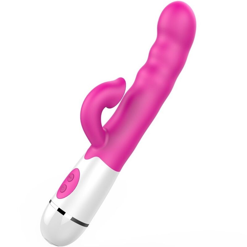 Armony - Amir Vibrador Multifunção Com Língua Estimulante 16 Velocidades Rosa