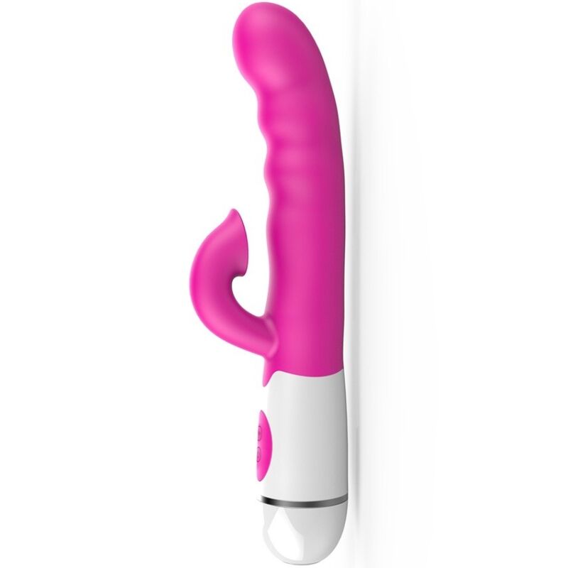 Armony - Amir Vibrador Multifunção Com Língua Estimulante 16 Velocidades Rosa