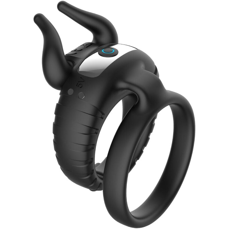 Armony - Bull's Passion Vibrador de Anel 10 Velocidades Negro