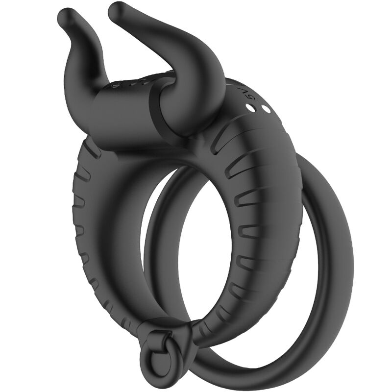Armony - Bull's Passion Vibrador de Anel 10 Velocidades Negro