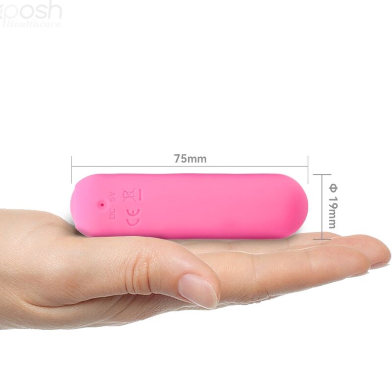 Armony - Splash Joie Vibrador Bullet Silicona Control Remoto 10 Vibrações 75 X 19 Cm Rosa
