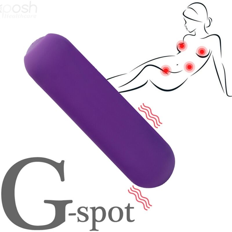 Armony - Splash Joie Vibrador Bullet Silicona Control Remoto 10 Vibrações 75 X 19 Cm Roxo