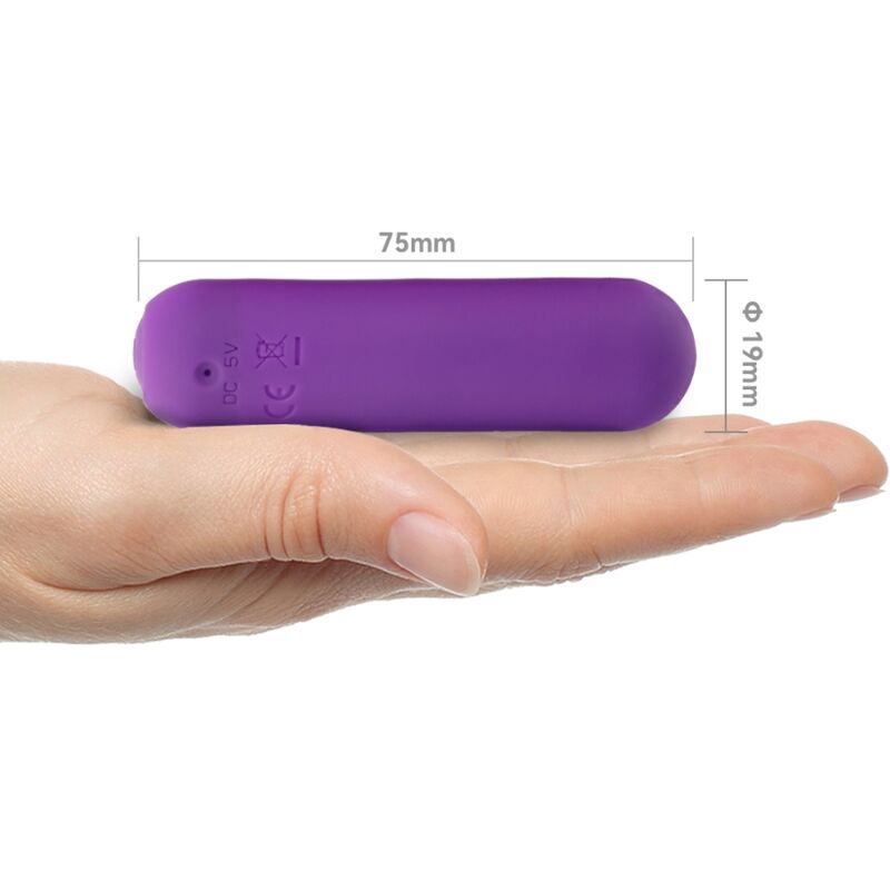 Armony - Splash Joie Vibrador Bullet Silicona Control Remoto 10 Vibrações 75 X 19 Cm Roxo