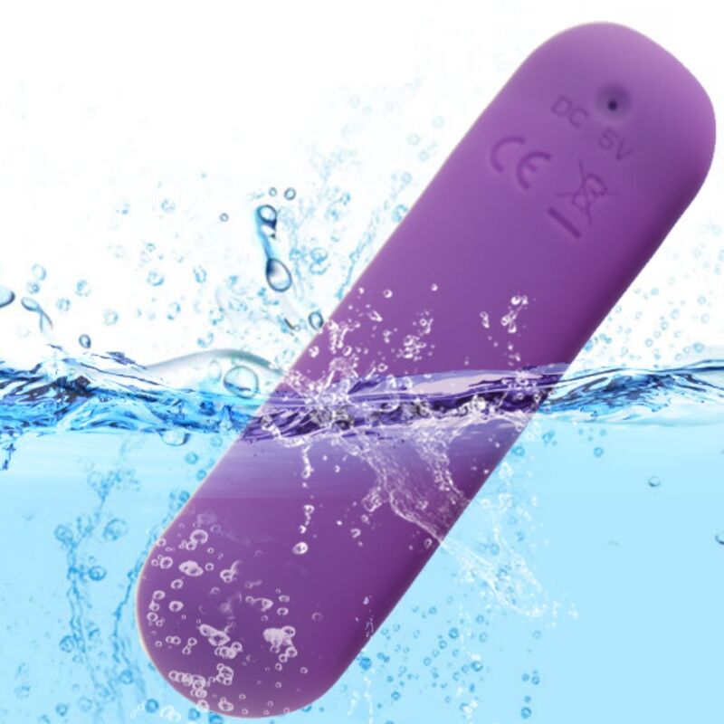 Armony - Splash Joie Vibrador Bullet Silicona Control Remoto 10 Vibrações 75 X 19 Cm Roxo