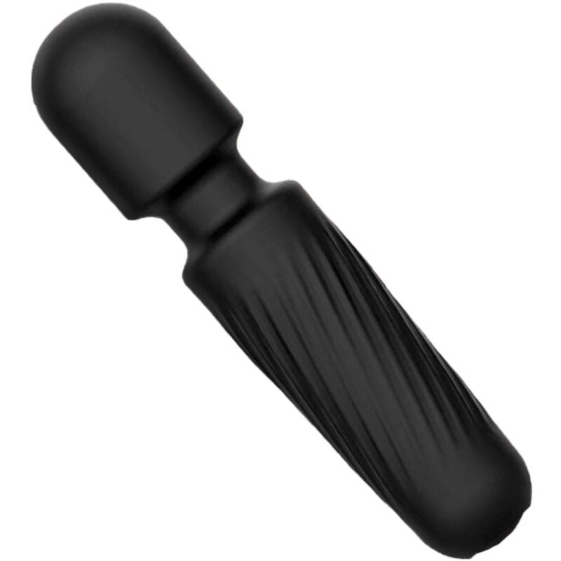 ARMONY - TU MASAJEADOR MÁGICO E VIBRADOR RECARREGÁVEL 10 VIBRAÇÕES PRETO