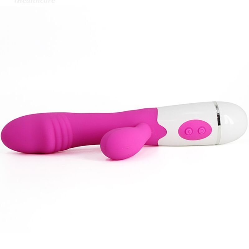 Abby Vibrador y Estimulador 16 Velocidades Rosa