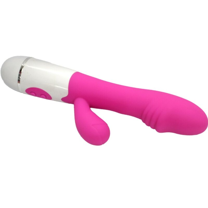 Abby Vibrador y Estimulador 16 Velocidades Rosa