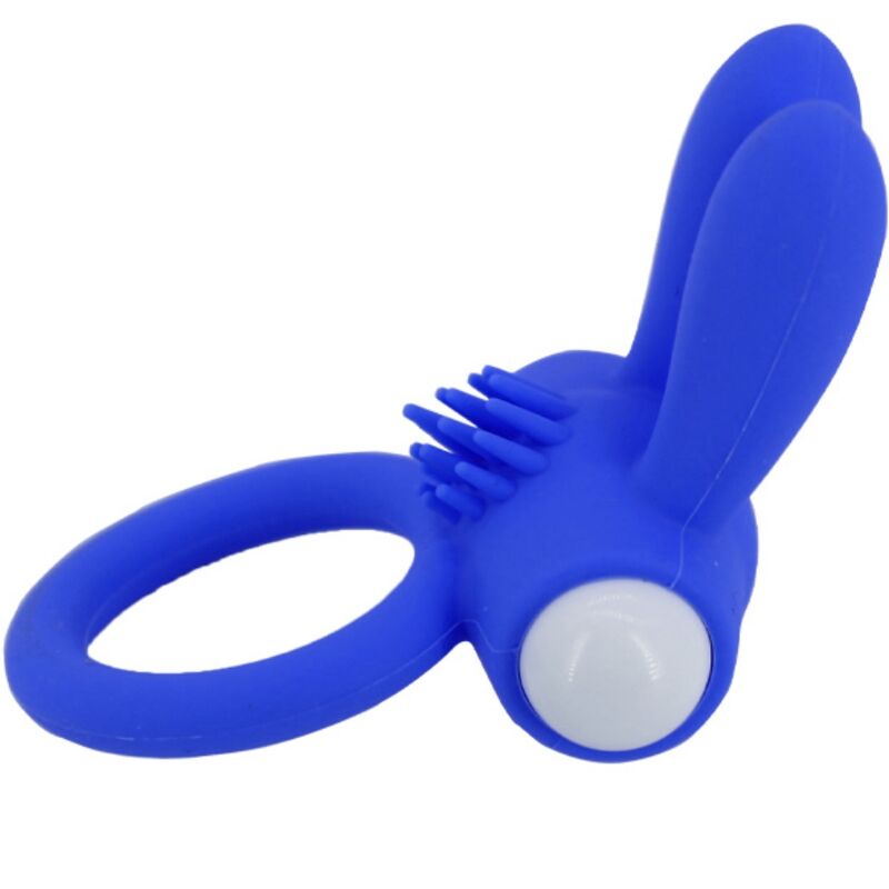ARMONY - MR BUNNY ANEL VIBRADOR SILICONA AZUL