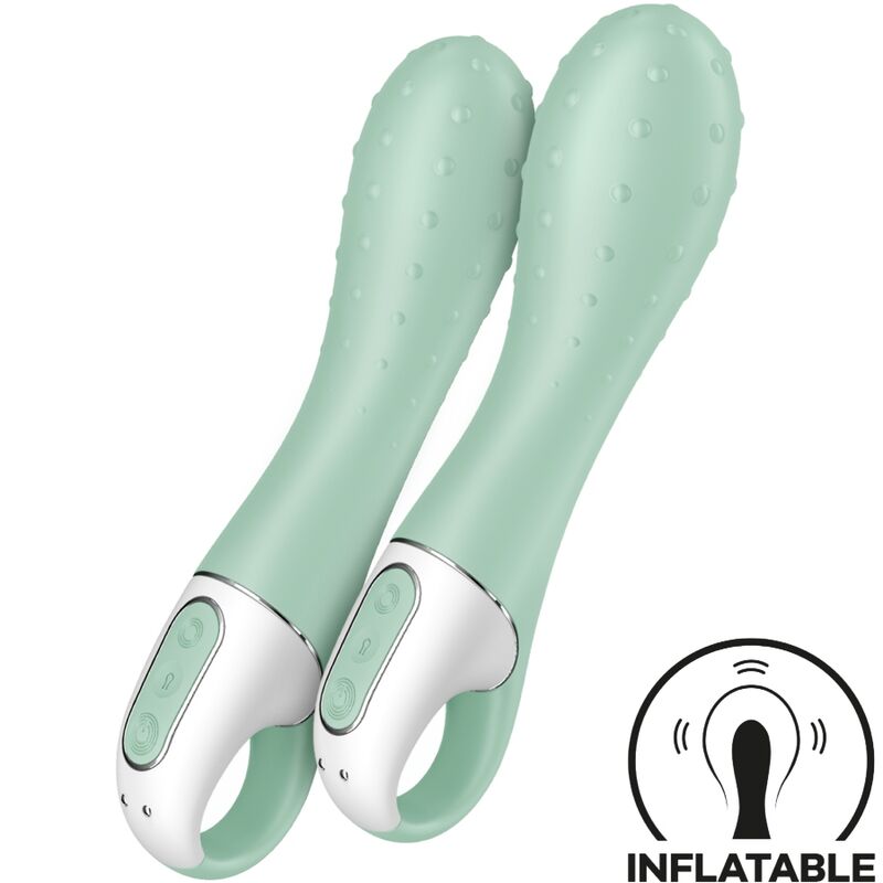 Satisfyer - Bomba De Aire Vibrador 3 Ponto G Inflável Menta