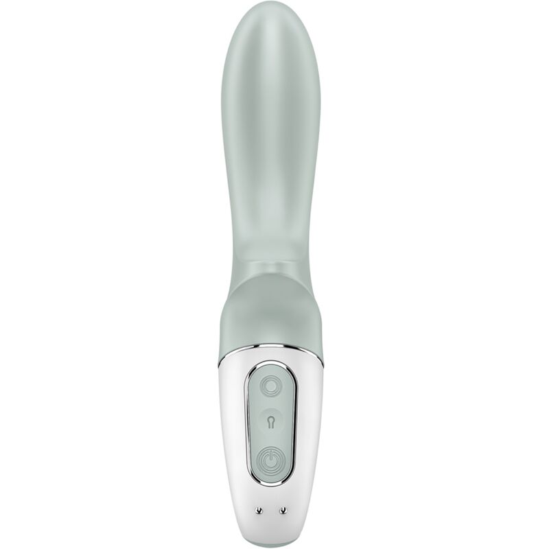 Satisfyer Air Pump Booty 3 Vibrador Anal Inflável Gris Verde